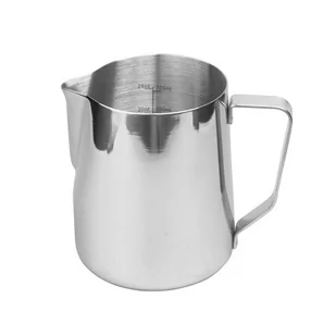 Rhinowares Dzbanek do spieniania mleka Stainless Steel Pro Pitcher srebrny 950 ml - Dzbanki i imbryki - miniaturka - grafika 1