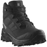Kalosze męskie - Buty męskie Salomon Crosstrak Waterproof Rozmiar butów (UE): 44 / Kolor: czarny - miniaturka - grafika 1