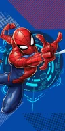 Okrycia kąpielowe dla dzieci - Ręcznik kąpielowy Spiderman 140 x 70 cm Halantex 100% bawełna Marvel - miniaturka - grafika 1