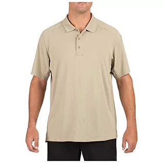 Koszulki męskie - 5.11 Męska koszulka polo, z krótkim rękawem, styl 41192 Srebrny opalenizna XL - grafika 1