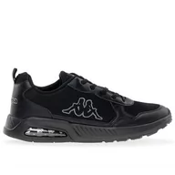 Buty sportowe męskie - Buty Kappa Turpin 243395-1116 - czarne - miniaturka - grafika 1