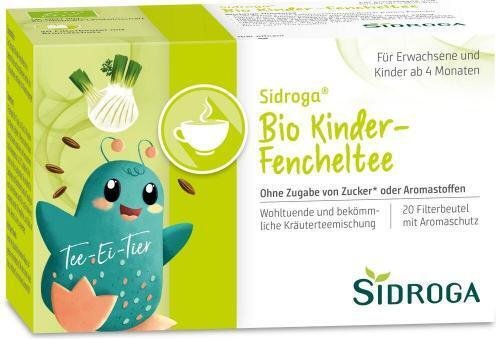 Sidroga Organiczna herbata z kopru włoskiego dla dzieci 20 kapsułek