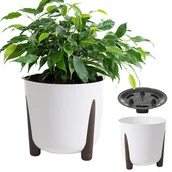 Donice - Donica FRIDA 340 ECO recycled - biały LA238-05 Lamela - miniaturka - grafika 1