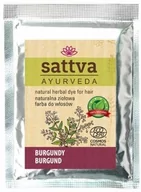 Farby do włosów i szampony koloryzujące - Henna Burgundy, Naturalna Farba do Włosów, Sattva, 10g - miniaturka - grafika 1