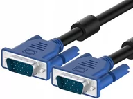 Kable komputerowe i do monitorów - Kabel Komputerowy Svga Wtyk 10m Przewód Łącze Nowe - miniaturka - grafika 1