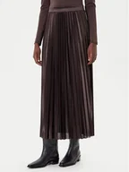 Spódnice - ONLY Spódnica plisowana Kolter 15356154 Brązowy Regular Fit - miniaturka - grafika 1
