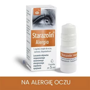 Starazolin Alergia kropleke do oczu 5 ml - Wzrok i słuch - miniaturka - grafika 1