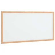 Tablice interaktywne - vidaXL Tablica magnetyczna z ramą z litego drewna sosnowego 60x30 cm - miniaturka - grafika 1