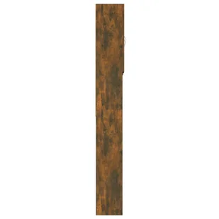 vidaXL Szafka na pralkę, przydymiony dąb, 64 x 25,5 x 190 cm - Szafki łazienkowe - miniaturka - grafika 9