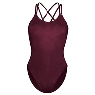 Paski - Capezio Capezio Damski klasyczny podwójny pasek camisole trykot bez rękawów Capezio klasyczny - damski Burgund S CC123 - miniaturka - grafika 1