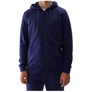 Męska bluza 4F Sweatshirt M0951 Rozmiar: XXL / Kolor: ciemnoniebieski - Bluzy sportowe męskie - miniaturka - grafika 1