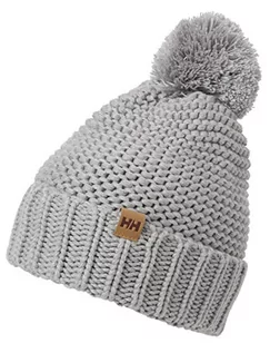 Czapki damskie - Helly Hansen Helly-Hansen Damska czapka W Calgary Chunky Beanie Szary pingwin Jeden rozmiar 67266_841-STD - grafika 1