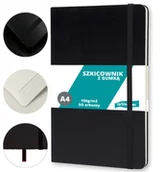 Podobrazia, bloki, papiery - SZKICOWNIK A4 BLOK TWARDA OPRAWA NOTATNIK 50ark. - miniaturka - grafika 1
