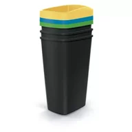 Kosze na śmieci - Prosperplast Keden kosz na śmieci compacta q set 3 45 l - miniaturka - grafika 1