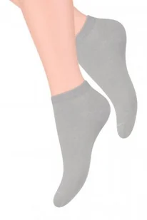 Steven 052 popielate stopki damskie - Skarpetki damskie - miniaturka - grafika 1