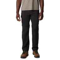 Odzież trekkingowa męska - Męskie Spodnie COLUMBIA SILVER RIDGE UTILITY CONVERTIBLE PANT 2012962010 – Czarny - miniaturka - grafika 1