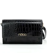 Torebki damskie - Klasyczna torebka Nobo z dekoracyjnym tłoczeniem elegancka wizytowa - miniaturka - grafika 1