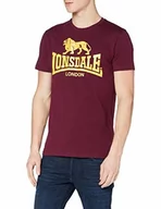 Koszulki męskie - London męski T-shirt podkoszulek logo, czerwony, XXL 119083_2-2011-XXL - miniaturka - grafika 1