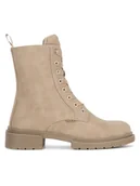 Botki damskie - MEXX Botki MI001712343W Beżowy - miniaturka - grafika 1