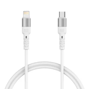 Forever Kabel USB Typ C Lightning Core High Power 1.5m Biały GSM113205 - Kable USB - miniaturka - grafika 1