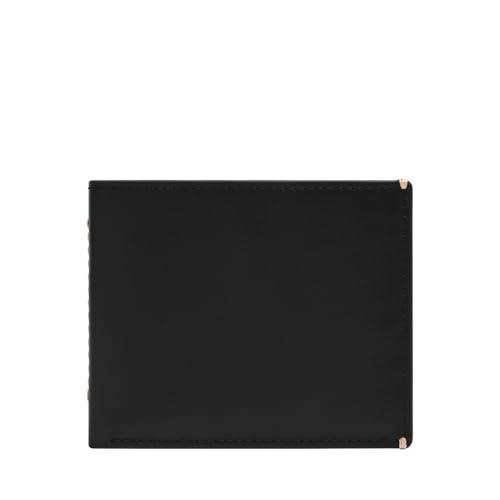 Fossil Męski portfel Westover Bi-Fold Wallet, czarny, czarny, S