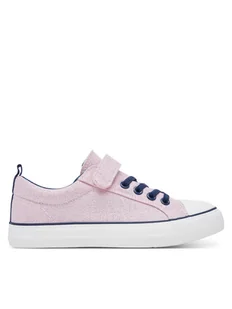 DeeZee Trampki CEO-CSS20377-53 Różowy - Buty dla dziewczynek - miniaturka - grafika 1