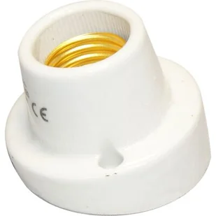 Oprawka E27 porcelanowa natynkowa skośna ELEKTRO - Akcesoria do oświetlenia - miniaturka - grafika 1