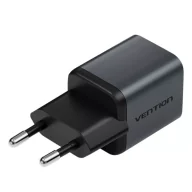 Ładowarki do telefonów - Ładowarka GaN Vention USB-C 20W Szara - miniaturka - grafika 1