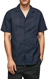 Koszule męskie - Pepe Jeans Koszula męska Lastingham, Niebieski (Dulwich), L - grafika 1