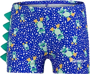 Kąpielówki dla chłopców - Speedo Corey Croc Digital Swim Briefs chłopięce Beautiful Blue/Emerald/Mango/Aqua miętowy/biały 3 Lat 811336D822 - grafika 1