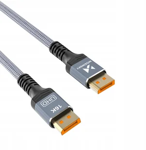 Kabel Wozinsky WPS-16AYL1S DisplayPort 2.1 Certyfikowany VESA 80 Gb/s 16K@60Hz 8K@120Hz 4K@240Hz HDR HDCP DSC 1m - czarny - Kable komputerowe i do monitorów Kabel Wozinsky WPS-16AYL1S DisplayPort 2.1 Certyfikowany VESA 80 Gb/s 16K@60Hz 8K@120Hz 4K@240Hz HDR HDCP DSC 1m - czarny - Kable komputerowe i do monitorów - miniaturka - grafika 1