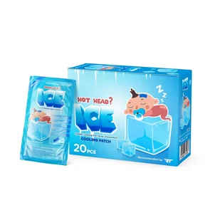 ICE Chłodzący Plaster Hydrożelowy 2 sztuki - Lekkoatletyka - miniaturka - grafika 1
