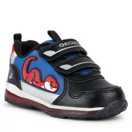 Buty dla chłopców - Sneakersy Geox B Todo Boy B3584A 0CE54 C0048 Black/Red - miniaturka - grafika 1