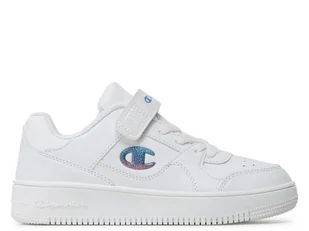 Buty dziecięce Champion S32491WW001 REBOUND LOW G PS Białe - Buty dla dziewczynek - miniaturka - grafika 1