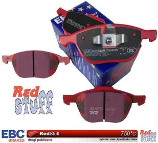 Przednie CERAMICZNE klocki RedStuff + tarcze hamulcowe 300mm EBC seria Premium Ford Escape FWD 2013-2019 - Tarcze hamulcowe - miniaturka - grafika 7