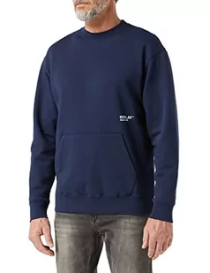 Replay Bluza męska, 85 niebieski, M - Bluzy męskie - miniaturka - grafika 1