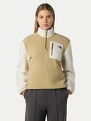 Bluzy damskie - The North Face Polar Yumiori NF0A8E89 Beżowy Regular Fit - miniaturka - grafika 1