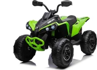 Pojazdy elektryczne dla dzieci - 1PUNKT Quad dla dziecka na akumulator 24V Maverick ATV Zielony - miniaturka - grafika 1