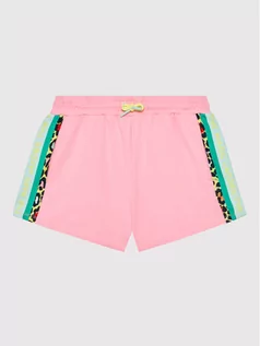 Spodnie i spodenki dla dziewczynek - The Marc Jacobs Szorty sportowe W14291 D Różowy Regular Fit - grafika 1