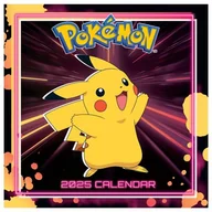 Kalendarze - Pokemon kalendarz ścienny ścienny 2025 dla dzieci - miniaturka - grafika 1