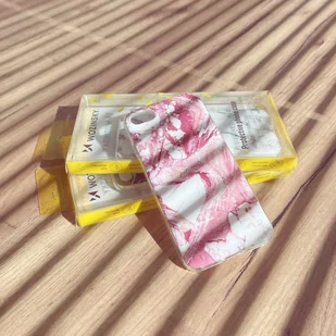 Wozinsky Marble żelowe etui pokrowiec marmur iPhone 13 Pro biały - Etui i futerały do telefonów - miniaturka - grafika 2