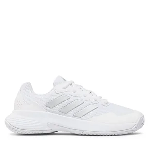 Buty do tenisa adidas Gamecourt 2.0 Tennis HQ8476 Biały - Buty sportowe damskie - miniaturka - grafika 1