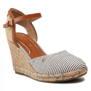 Espadryle damskie - Wrangler Espadryle Brava WL21590A Mini Stripes 886 - grafika 1