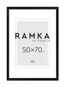 Ramki na zdjęcia - Ramka na zdjęcia B2 50x70 cm Czarna - miniaturka - grafika 1