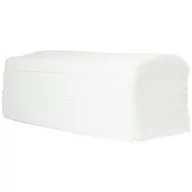 Inne artykuły czyszczące - Papierowy ręcznik ZZ, 240 x 210mm, biały, 3200szt. dwu warstwowe - miniaturka - grafika 1