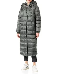 s.Oliver BLACK LABEL Płaszcz damski z długim rękawem, khaki/oliwkowy, 44 - Płaszcze damskie - miniaturka - grafika 1