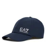 Czapki męskie - Czapka z daszkiem EA7 Emporio Armani 7X000106 AF13554 MB191 Granatowy - miniaturka - grafika 1