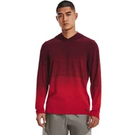 Koszulki sportowe męskie - Męski longsleeve treningowy z kapturem UNDER ARMOUR UA Seamless LUX Hoodie - miniaturka - grafika 1