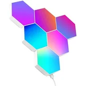 Żarówki LED - Lampy Hexago Led Naścienne Sześciokątne Plaster Miodu Rgb Wifi Pilot Lampki - miniaturka - grafika 1