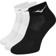 Skarpetki damskie - Skarpety biegowe Mizuno Training Mid 3pak (kolor Biały. Czarny, rozmiar M) - miniaturka - grafika 1